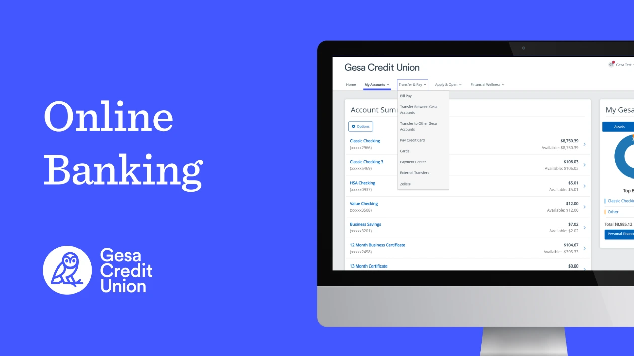 Gesa App | Mobile Banking App | Credit Union Online Banking