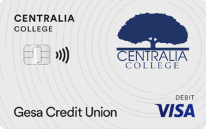 Centralia College Debit Card