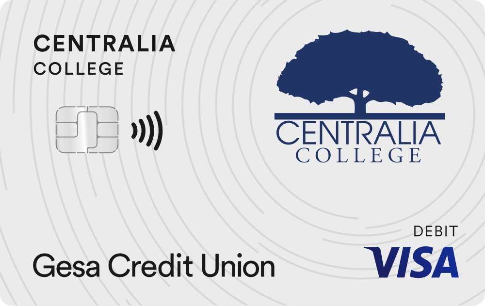 Centralia College Debit Card